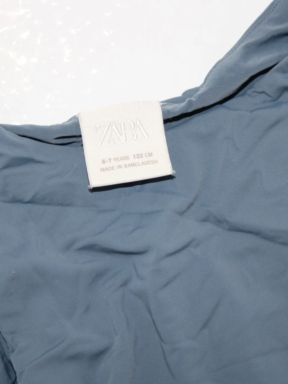 Zara Kids One-Piece Bodysuit in Slate Blue